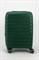 Чемодан маленький PP Impreza (10 полос) с расширением темно-зеленый 50019-1/зеленый 14957