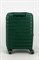 Чемодан маленький PP Impreza (10 полос) с расширением темно-зеленый 50019-1/зеленый 14957