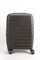 Чемодан маленький PP Impreza (10 полос) с расширением 50019-1/темно-серый 15346
