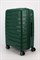 Чемодан средний PP Impreza (10 полос) с расширением 50019-2/зеленый 14956