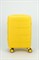 Чемодан маленький PP Impreza (Orlean) с расширением съемные колеса 50030-S/желтый 15574