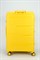 Чемодан большой PP Impreza (Orlean) с расширением съемные колеса 50030-XL/желтый 15572