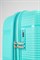 Чемодан маленький PP Impreza (Orlean) с расширением съемные колеса 50030-S/мятный 15562