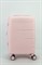 Чемодан маленький PP Impreza (Orlean) с расширением съемные колеса 50030-S/светло-розовый 15565
