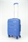 Чемодан маленький PP Impreza (Orlean) с расширением съемные колеса 50030-S/синий 15559 Чемодан маленький PP Impreza (Orlean) с расширением съемные колеса 50030-S/синий 15559