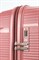 Чемодан большой PP Impreza (Orlean) с расширением съемные колеса 50030-XL/чайная_роза 15554