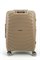 Чемодан средний PP Impreza (Meridian) с расширением 50031-M+/песочный 15624