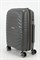 Чемодан маленький PP Impreza (Meridian) с расширением 50031-XS/серый 15616