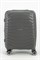 Чемодан маленький PP Impreza (Meridian) с расширением 50031-XS/серый 15616