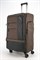 Чемодан текстильный большой Impreza 4 кармана съемные колеса waterproof 50032-L/серо-коричневый 50032-XL/серо-коричневый 15605