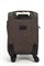 Чемодан текстильный маленький Impreza 4 кармана съемные колеса waterproof 50032-S/серо-коричневый 15607