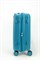 Чемодан маленький PP Impreza (Target) с расширением 50033-S/бирюзовый 15654