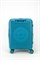 Чемодан маленький PP Impreza (Target) с расширением 50033-S/бирюзовый 15654