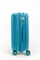 Чемодан маленький PP Impreza (Target) с расширением 50033-S/бирюзовый 15654