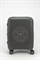 Чемодан маленький PP Impreza (Target) с расширением 50033-S/темно-серый 15651