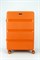 Чемодан большой PP (3 гориз. полосы) с расширением 50002-3/оранжевый 15700