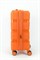 Чемодан маленький PP (3 гориз. полосы) с расширением 50002-1/оранжевый 15702