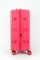 Чемодан средний PP (3 гориз. полосы) с расширением 50002-2/малиновый 15704