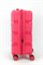 Чемодан маленький PP (3 гориз. полосы) с расширением 50002-1/малиновый 15705