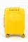 Чемодан маленький PP (Fly) с расширением и съемными колесами 50025-S/желтый 15717
