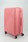 Чемодан большой PP Sweetbags (диагональные линии) с расширением 50022-L/розовый 15079