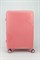 Чемодан большой PP Sweetbags (диагональные линии) с расширением 50022-L/розовый 15079