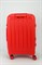 Чемодан средний PP (6 верт. полос) 50005-2/красный 15589