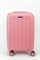 Чемодан маленький PP (6 верт. полос) 50005-1/розовый 15593