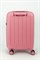 Чемодан маленький PP (6 верт. полос) 50005-1/розовый 15593