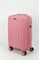 Чемодан маленький PP (6 верт. полос) 50005-1/розовый 15593