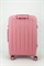Чемодан средний PP (6 верт. полос) 50005-2/розовый 15592