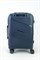 Чемодан маленький PP Impreza (Flash) с расширением съемные колеса 50040-S+/темно-синий 15874