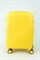 Чемодан маленький PP Impreza (Flash) с расширением съемные колеса 50040-S+/желтый 15877