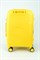 Чемодан маленький PP Impreza (Flash) с расширением съемные колеса 50040-S+/желтый 15877