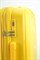 Чемодан средний PP Impreza (Flash) с расширением съемные колеса 50040-M+/желтый 15876