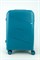 Чемодан маленький PP Impreza (Flash) с расширением съемные колеса 50040-S+/бирюзовый 15859