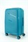 Чемодан средний PP Impreza (Flash) с расширением съемные колеса 50040-M+/бирюзовы 15858
