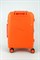 Чемодан маленький PP Impreza (Flash) с расширением съемные колеса 50040-S+/оранжевый 15862
