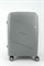 Чемодан средний PP Impreza (Flash) с расширением съемные колеса 50040-M+/светло-серый 15867