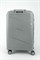 Чемодан средний PP Impreza (Flash) с расширением съемные колеса 50040-M+/светло-серый 15867