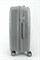 Чемодан средний PP Impreza (Flash) с расширением съемные колеса 50040-M+/светло-серый 15867