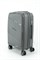 Чемодан маленький PP Impreza (Flash) с расширением съемные колеса 50040-S+/темно-серый 15856