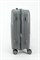 Чемодан маленький PP Impreza (Flash) с расширением съемные колеса 50040-S+/темно-серый 15856