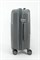 Чемодан маленький PP Impreza (Flash) с расширением съемные колеса 50040-S+/темно-серый 15856
