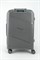 Чемодан средний PP Impreza (Flash) с расширением съемные колеса 50040-M+/темно-серый 15855