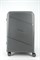Чемодан большой PP Impreza (Flash) с расширением съемные колеса 50040-XL/темно-серый 15854