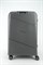 Чемодан большой PP Impreza (Flash) с расширением съемные колеса 50040-XL/темно-серый 15854
