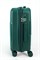 Чемодан маленький PP Impreza (Flash) с расширением съемные колеса 50040-S+/темно-зеленый 15850