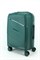 Чемодан маленький PP Impreza (Flash) с расширением съемные колеса 50040-S+/темно-зеленый 15850