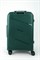 Чемодан средний PP Impreza (Flash) с расширением съемные колеса 50040-M+/темно-зеленый 15849